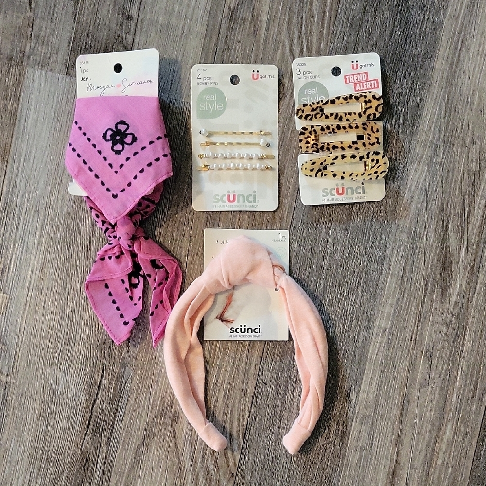 Gold and Pearl Bobby Pins Set